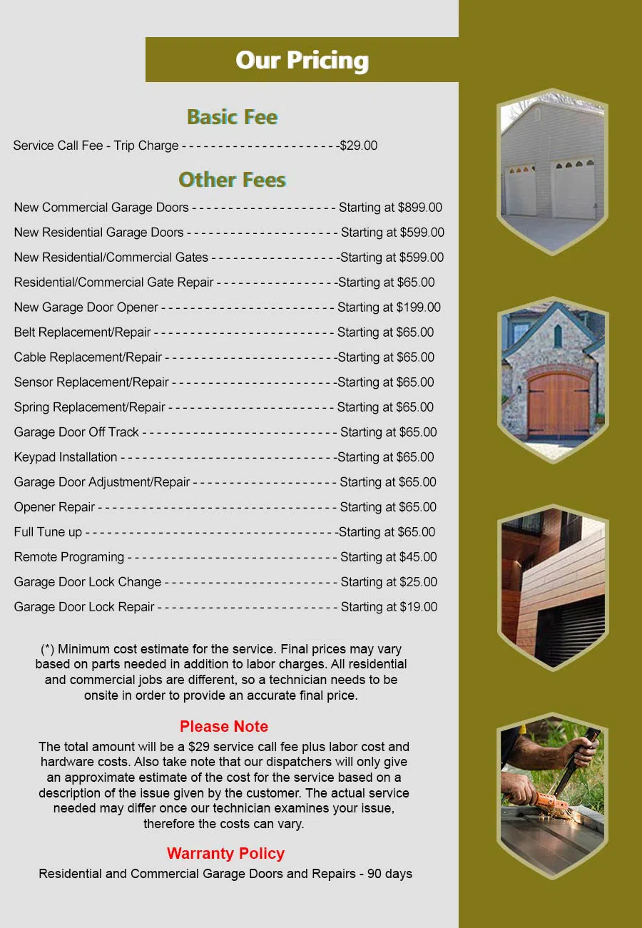 HighTech Garage Door Service Las Vegas, NV 702-551-2083